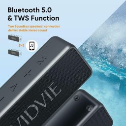Głośnik Vidvie Głośnik VIDVIE SP914 Bluetooth czarny