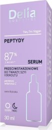 Delia Peptydy - 87% z natury - Serum przeciwstarzeniowe do twarzy, szyi i dekoltu 30ml