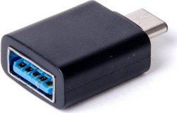 Adapter USB LMP USB-C - USB Czarny  (LMP-USBC-USB-MF-B)