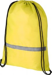 Plecak bezpieczeństwa Oriole ze sznurkiem ściągającym KEMER 12048400  żółty