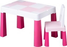  Multifun Multifun zestaw mebli dzieciĘcych stolik + krzeseŁko pink rÓŻowy