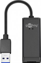Karta sieciowa Goobay Konwerter sieciowy USB 3.0 Gigabit Ethernet