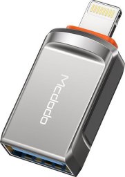 Adapter USB Mcdodo OT-8600 Lightning - USB Srebrny  (OT-8600)