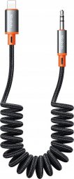 Kabel USB Mcdodo Lightning - mini Jack 3.5 mm 1.8 m Czarny (CA-0890)