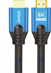 Kabel Savio HDMI - HDMI 5m czarny (CL-169)