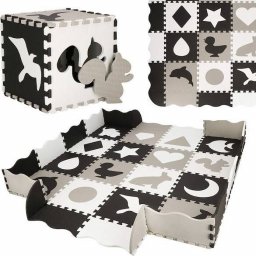  Springos Mata piankowa puzzle dla dzieci 150x150 cm pianka EVA UNIWERSALNY