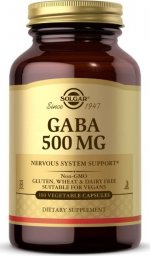  Solgar Solgar GABA 500 mg - 100 kapsułek