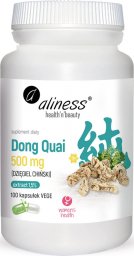  Aliness ALINESS Dong Quai (DZIĘGIEL CHIŃSKI) ekstrakt 1,5% 500 mg x 100 Vege caps. one size
