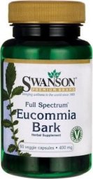  Swanson Full Spectrum Eucommia Bark 400 mg 60 kaps. Swanson