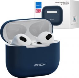  Rock ROCK Etui pokrowiec na słuchawki AirPods 3 : Kolor - niebieski