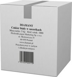 Diamant cukier biały sasz.5gx1000szt