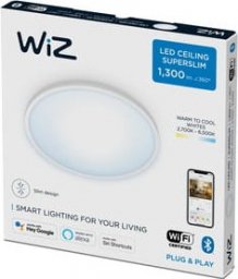 Lampa sufitowa WiZ Plafon sufitowy LED WIZ 14W SUPERSLIM okrągły  [318|13]