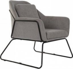  DKD Home Decor Krzesło DKD Home Decor Czarny Szary Metal Poliester (75 x 76 x 82 cm)