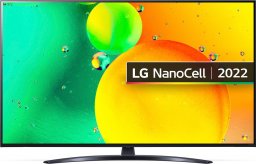 Telewizor LG 55NANO766QA NanoCell 55'' 4K Ultra HD WebOS 22 