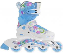 Rolki Nils Extreme NJ2117 rekreacyjne regulowane niebieskie r. 37