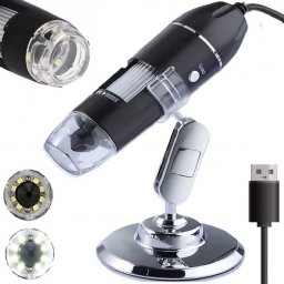 Mikroskop Retoo MIKROSKOP CYFROWY USB PRZYBLIŻENIE 1600 2MP 8 LED
