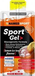  NamedSport Namedsport Sport Gel Żel węglowodanowy 25 ml o smaku mrożonej herbaty z cytryną - WYSYŁAMY W 24H!