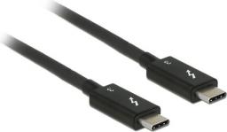 Kabel USB Delock Thunderbolt - Thunderbolt 0.5 m Czarny (84844)