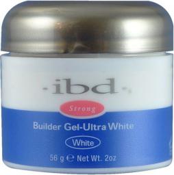 IBD Strong Builder Gel Ultra White, Żel budujący biały 56g