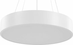 Lampa wisząca Beliani Lampa wisząca LED metalowa biała BALILI