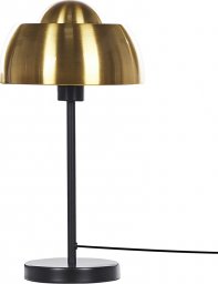 Lampa stołowa Beliani Lampa stołowa metalowa złota z czarnym SENETTE