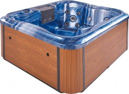 Jacuzzi ogrodowe Beliani Arcelia (niebieska) 180 cm x 80 cm