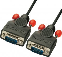 Kabel Lindy D-Sub (VGA) - D-Sub (VGA) 2m czarny (31441)