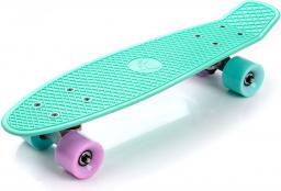 Deskorolka Meteor Fiszka Pennyboard Miętowy/Różowy/Srebrny (23661)
