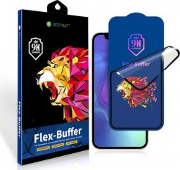  Bestsuit Szkło hybrydowe Bestsuit Flex-Buffer 5D z powłoką antybakteryjną Biomaster do iPhone 13 Pro Max 6,7" czarny