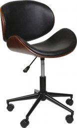 Krzesło biurowe Intesi Reno Czarno-brązowe