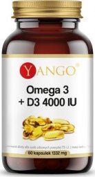 Yango Omega 3 + D3 4000 IU 60 kaps Yango