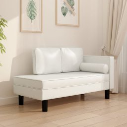  vidaXL vidaXL 2-osobowa sofa, kremowa, sztuczna skóra