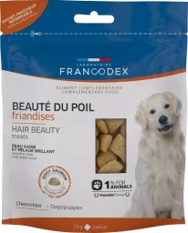  Francodex FRANCODEX Przysmak dla psa - piękna sierść 75 g