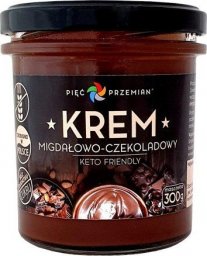 PIĘĆ PRZEMIAN PIĘĆ PRZEMIAN Krem migdałowo-czekoladowy KETO 300g