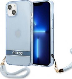  Guess Guess GUHCP13SHTSGSB iPhone 13 mini 5,4" niebieski/blue hardcase Translucent Stap