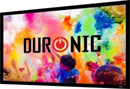 Ekran do projektora Duronic Duronic FFPS133 16:9 Ekran projekcyjny ramowy 133 cal proporcje 16:9, jakość HD, praktyczny naciąg