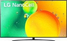 Telewizor LG 75NANO763QA NanoCell 75'' 4K Ultra HD WebOS 22 
