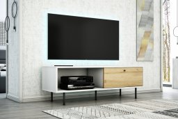 artmeble24 STOJĄCA RTV MODEX 160 LOFT STYL INDUSTRIALNY