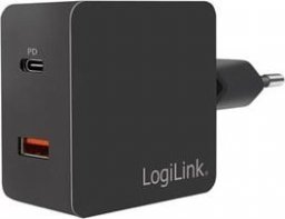 Ładowarka LogiLink 1x USB-A 1x USB-C  (PA0220)