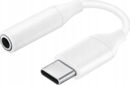 Adapter USB Akasa USB-C - Jack 3.5mm Biały  (AK-CBCA27-10WH)