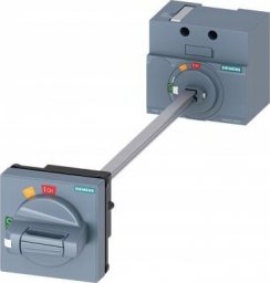  Siemens Akces. do 3VA10/11: Napęd obrotowy drzwiowy szary można blokować kłódką wałek 300mm pokrętło IP65 3VA9157-0FK21