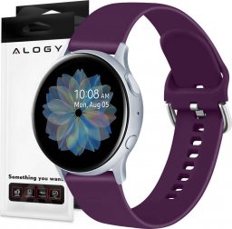  Alogy Alogy Gumowy Uniwersalny pasek sportowy soft band do smartwatcha 20mm Beżowy uniwersalny