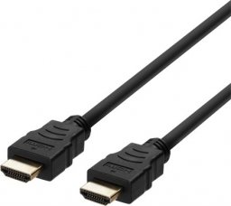 Kabel Deltaco HDMI - HDMI 3m czarny (HU-30)