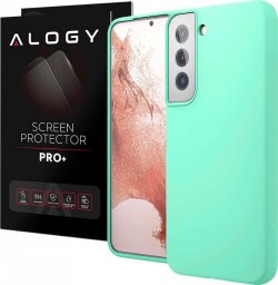  Alogy Etui ochronne do telefonu Alogy Thin Soft Case do Samsung Galaxy S22 Plus Turkusowe + Szkło