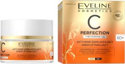Eveline Cosmetics Eveline, C Perfection+ Witamina Cg Aktywnie odmładzający krem liftingujący 60+, 50 ml - Długi termin ważności!