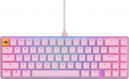  Glorious PC Gaming Race Glorious GMMK 2 Compact Tastatur - Fox Switches, ANSI-Layout, pink