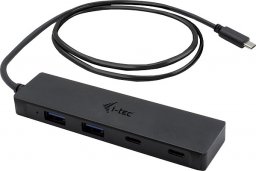 HUB USB I-TEC 2x USB-C  + 2x USB-A 3.0 (C31HUBMETAL2A2C85)