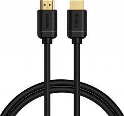 Kabel Baseus HDMI - HDMI 1.5m czarny (WKGQ030201)