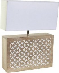 Lampa stołowa DKD Home Decor Lampa stołowa DKD Home Decor Brązowy Biały 220 V 50 W Arabia (33 x 12 x 41 cm)