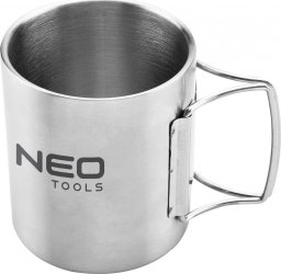  Neo Kubek turystyczny szara, aluminium, 0.3l, 63-150, Neo Tools (63-150) - NHKX15NNXSNO